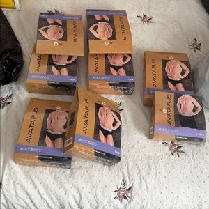 6 boxes Men's Black Briefs new & 2 box more free total 8 boxes